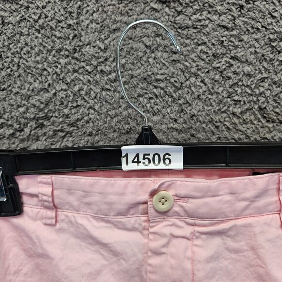 Vineyard Vines Club Short Mens Size 34 Pink Cotton Chino Flat Front‎ - Picture 10 of 10